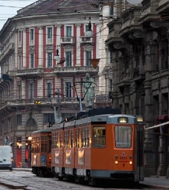 A street in Milan Italy